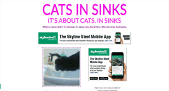 Desktop Screenshot of catsinsinks.com